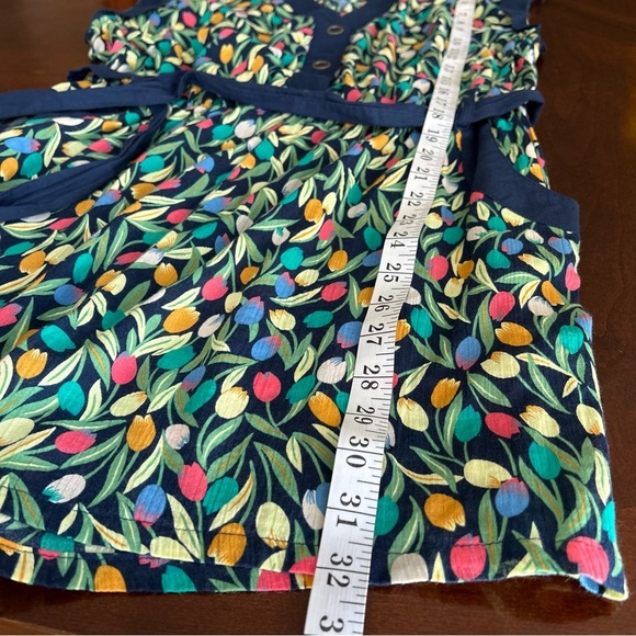 NEW Anthropologie | Lilka Tulip Print Romper with Belt - Picture 10 of 10